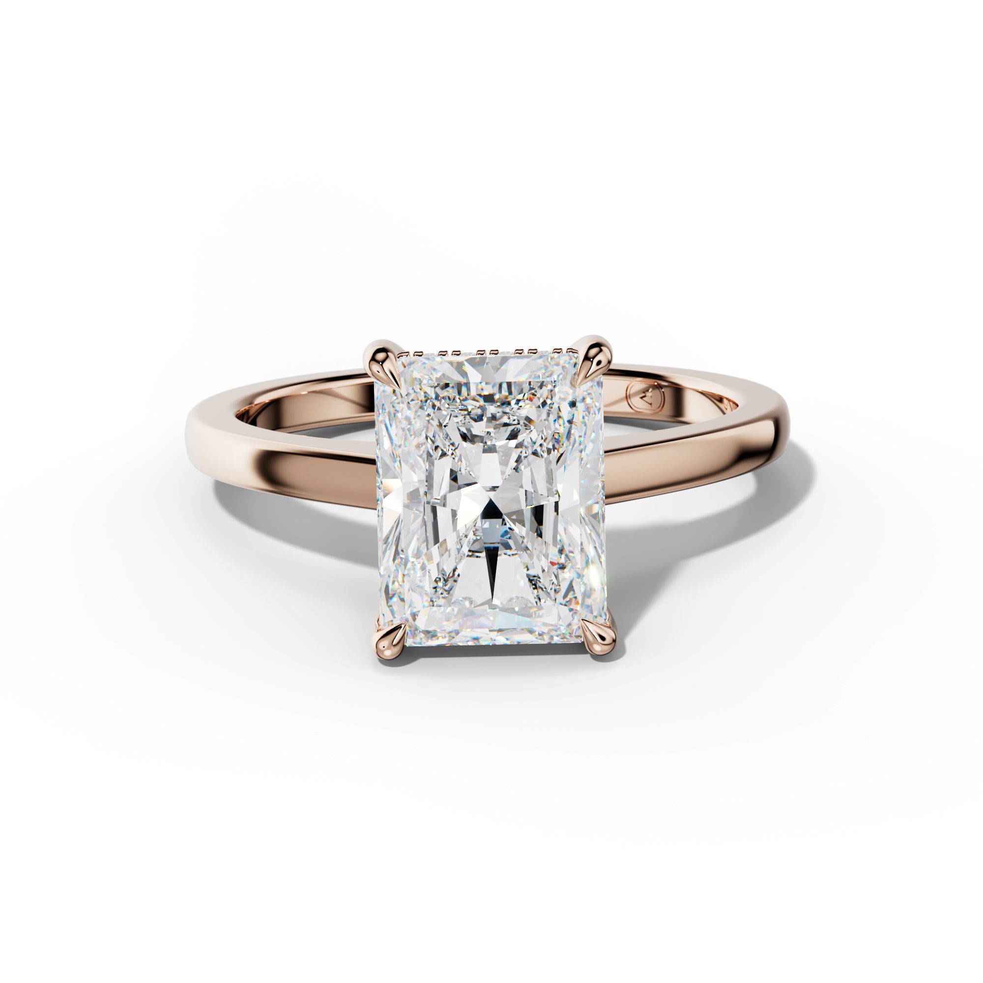 Lilly Radiant Diamond Engagement Ring